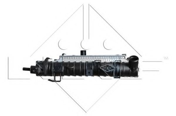 Радиатор охлаждения двигателя NRF 53441