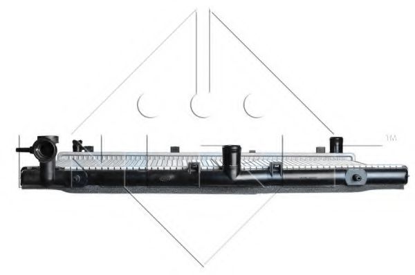 Радиатор охлаждения двигателя NRF 53504 Радиатор охлаждения двигателя NRF 53504