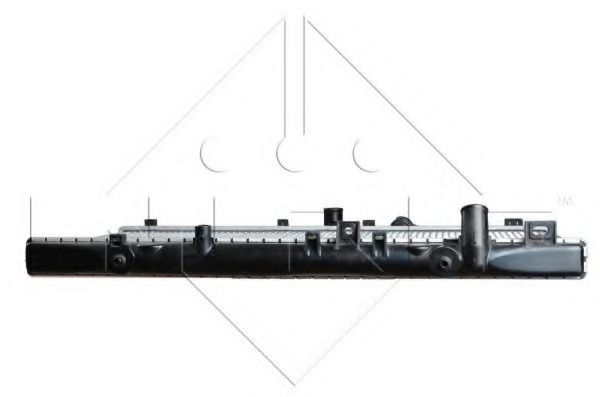 Радиатор охлаждения двигателя NRF 53508