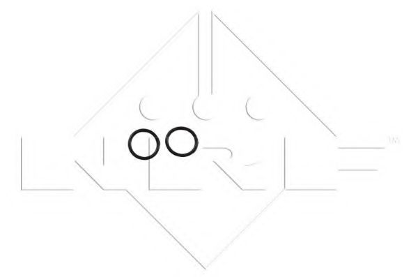 Радиатор печки NRF 53551