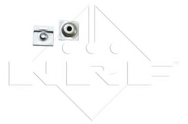 Радиатор охлаждения двигателя NRF 53566