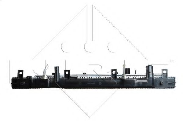 Радиатор охлаждения двигателя NRF 53570
