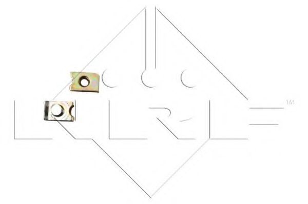 Радиатор охлаждения двигателя NRF 53628