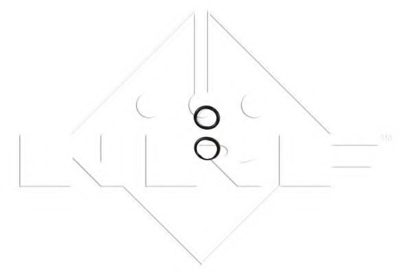 Радиатор печки NRF 54284