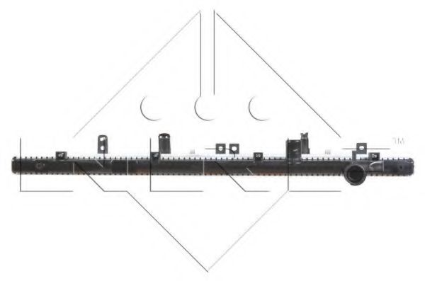Радиатор охлаждения двигателя NRF 54505 Радиатор охлаждения двигателя NRF 54505