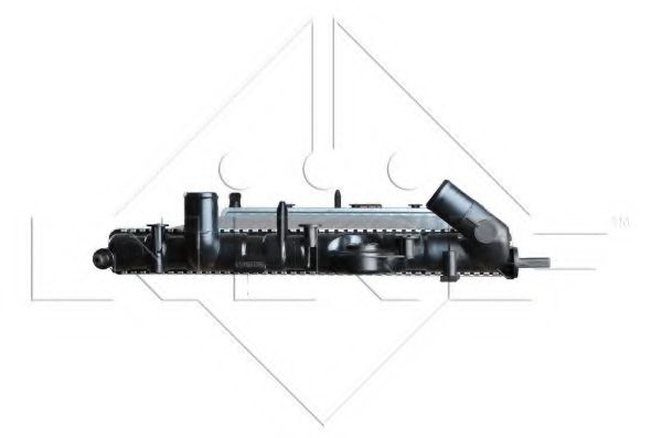 Радиатор охлаждения двигателя NRF 58025