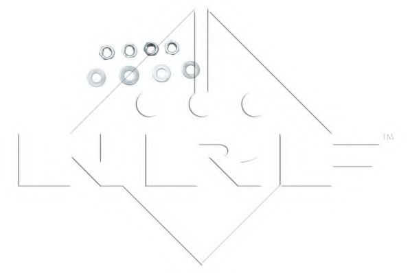 Радиатор охлаждения двигателя NRF 58107
