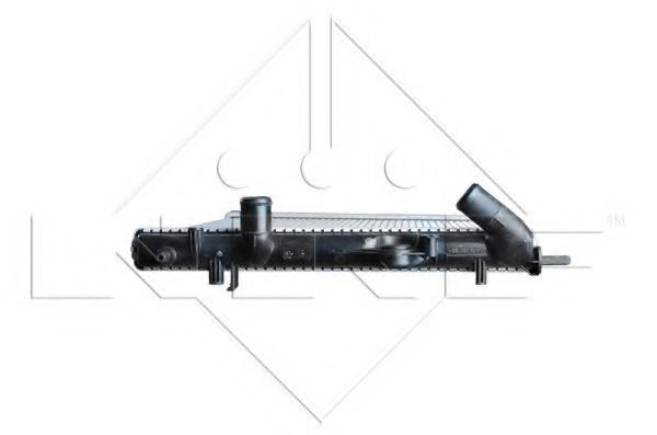 Радиатор охлаждения двигателя NRF 58175