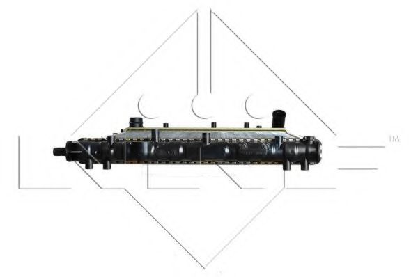 Радиатор охлаждения двигателя NRF 58215 Радиатор охлаждения двигателя NRF 58215