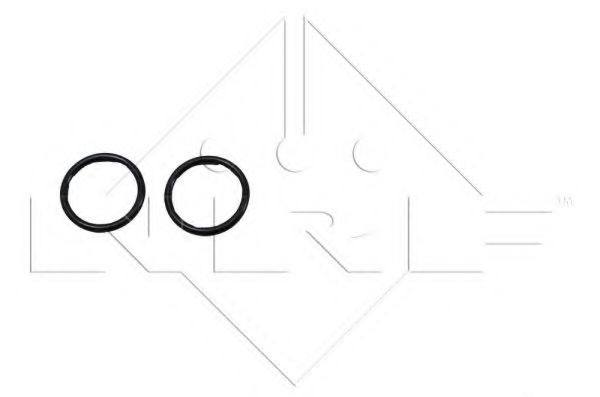 Радиатор печки NRF 58223