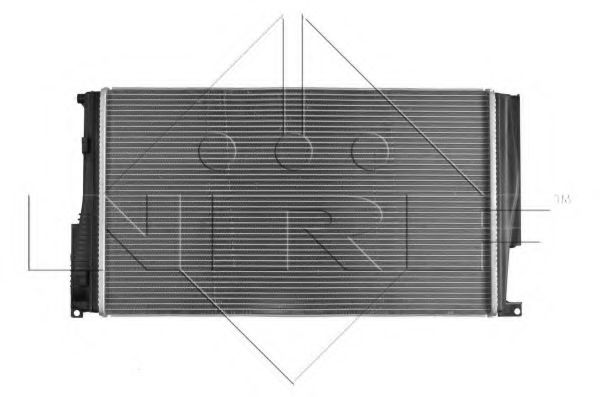 Радиатор охлаждения двигателя NRF 58411