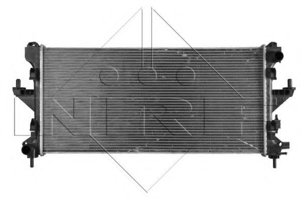 Радиатор охлаждения двигателя NRF 58424 Радиатор охлаждения двигателя NRF 58424
