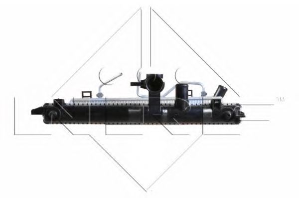 Радиатор охлаждения двигателя NRF 58425 Радиатор охлаждения двигателя NRF 58425