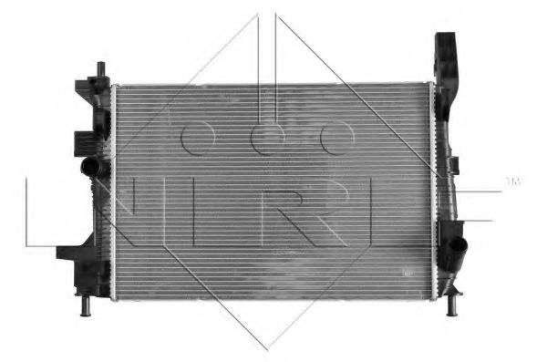Радиатор охлаждения двигателя NRF 58650 Радиатор охлаждения двигателя NRF 58650