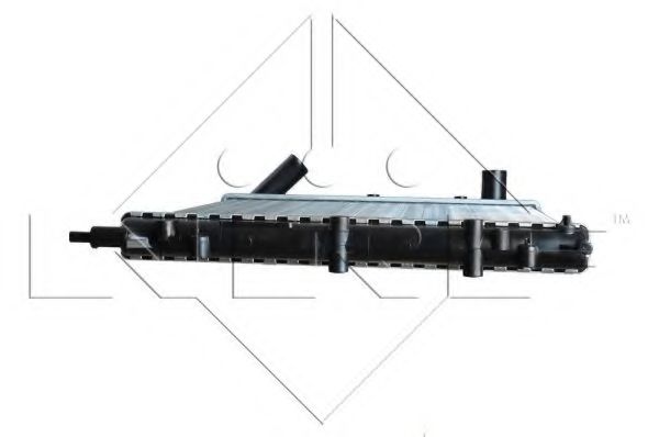 Радиатор охлаждения двигателя NRF 58786 Радиатор охлаждения двигателя NRF 58786