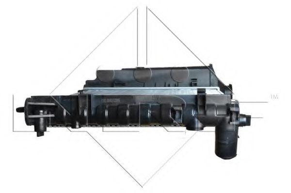 Радиатор охлаждения двигателя NRF 58823