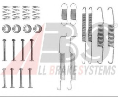Ремкомплект барабанных колодок A.B.S. 0569Q