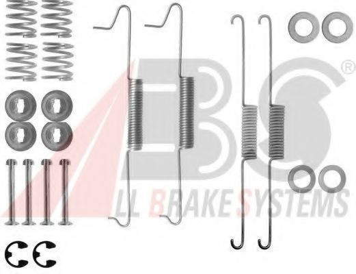 Ремкомплект барабанных колодок A.B.S. 0623Q