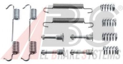 Ремкомплект барабанных колодок A.B.S. 0801Q