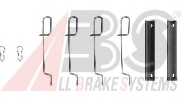 Скобы тормозных колодок A.B.S. 0992Q