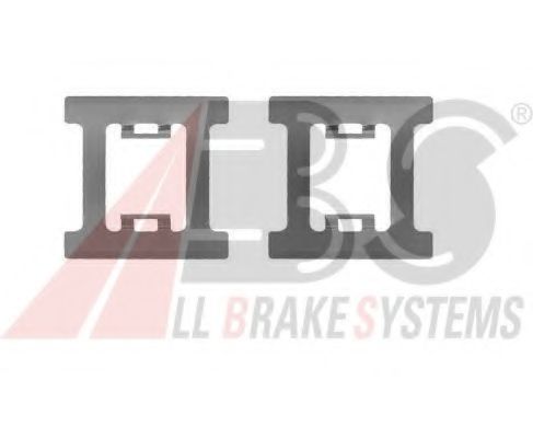 Скобы тормозных колодок A.B.S. 1041Q