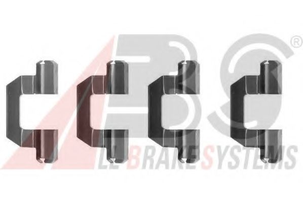 Скобы тормозных колодок A.B.S. 1077Q