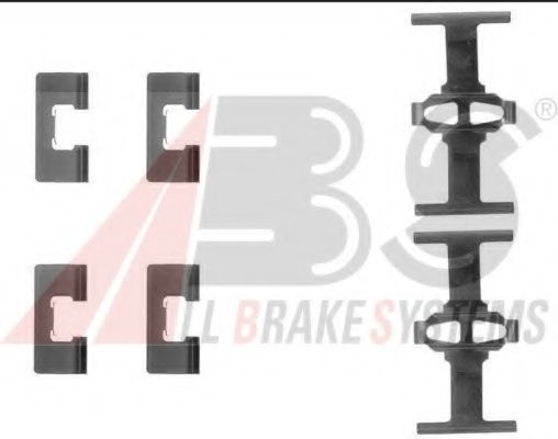 Скобы тормозных колодок A.B.S. 1092Q