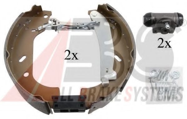 Тормозные колодки барабанные A.B.S. 111409