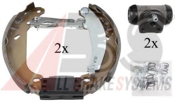 Тормозные колодки барабанные A.B.S. 111415