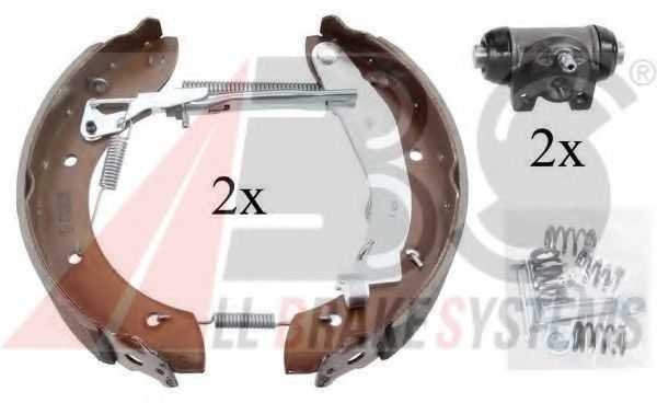 Тормозные колодки барабанные A.B.S. 111417