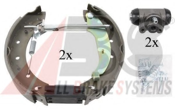 Тормозные колодки барабанные A.B.S. 111419