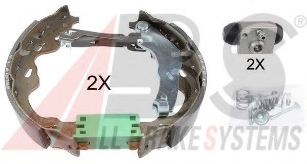 Тормозные колодки барабанные A.B.S. 111430