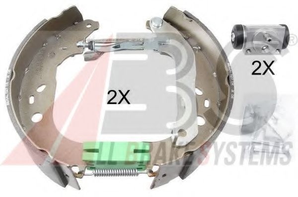 Тормозные колодки барабанные A.B.S. 111438