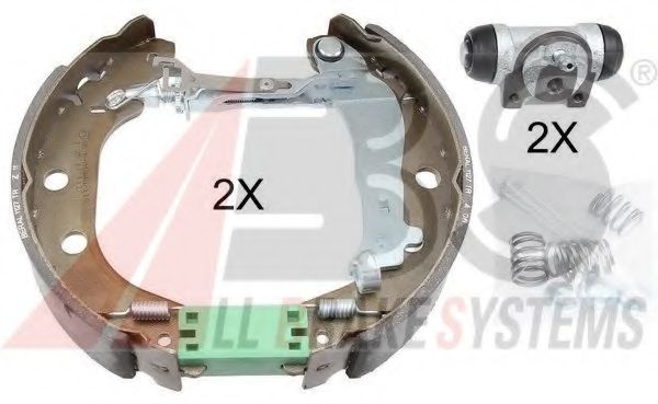 Тормозные колодки барабанные A.B.S. 111451
