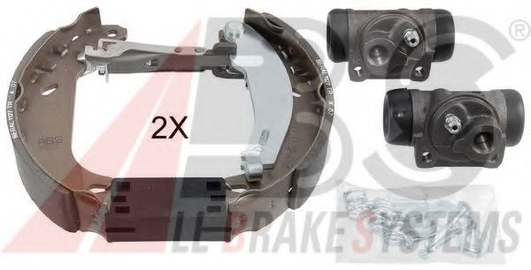 Тормозные колодки барабанные A.B.S. 111453