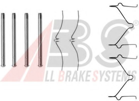 Скобы тормозных колодок A.B.S. 1124Q