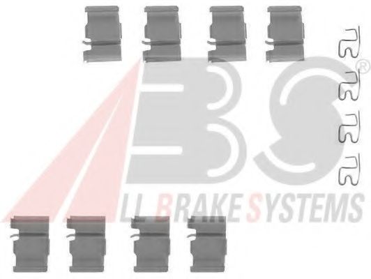 Скобы тормозных колодок A.B.S. 1133Q