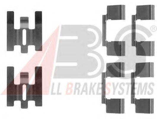 Скобы тормозных колодок A.B.S. 1160Q