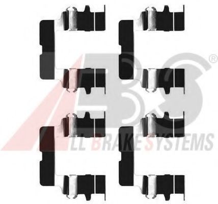 Скобы тормозных колодок A.B.S. 1161Q