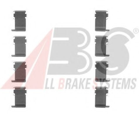 Скобы тормозных колодок A.B.S. 1162Q