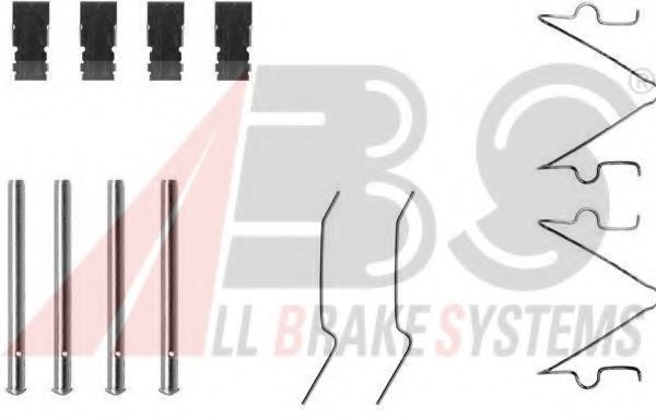 Скобы тормозных колодок A.B.S. 1173Q