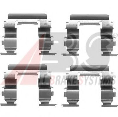 Скобы тормозных колодок A.B.S. 1181Q