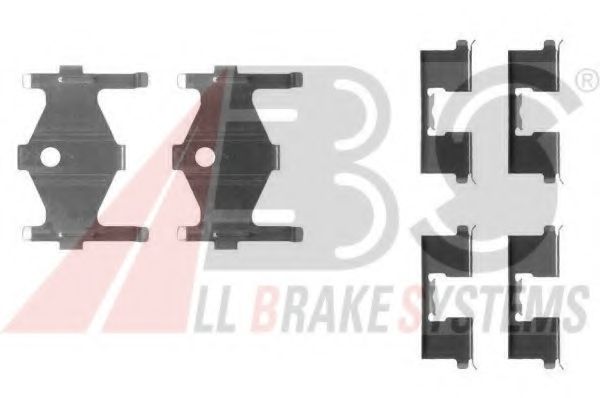 Скобы тормозных колодок A.B.S. 1185Q
