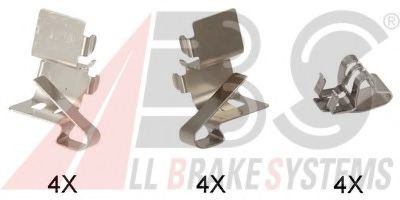 Скобы тормозных колодок A.B.S. 1191Q