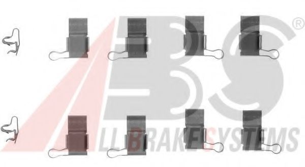 Скобы тормозных колодок A.B.S. 1193Q