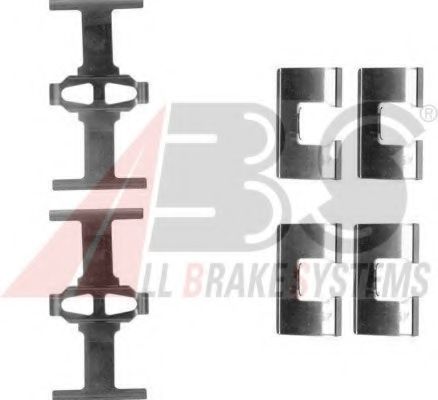 Скобы тормозных колодок A.B.S. 1203Q