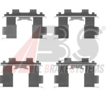 Скобы тормозных колодок A.B.S. 1205Q