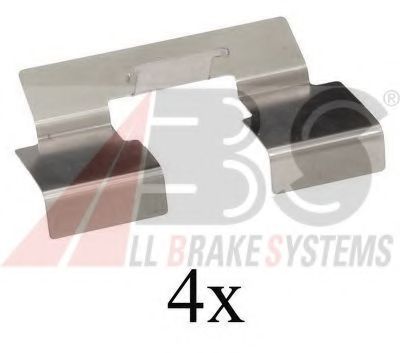 Скобы тормозных колодок A.B.S. 1214Q