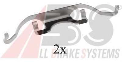 Скобы тормозных колодок A.B.S. 1224Q