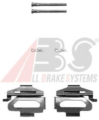 Скобы тормозных колодок A.B.S. 1225Q